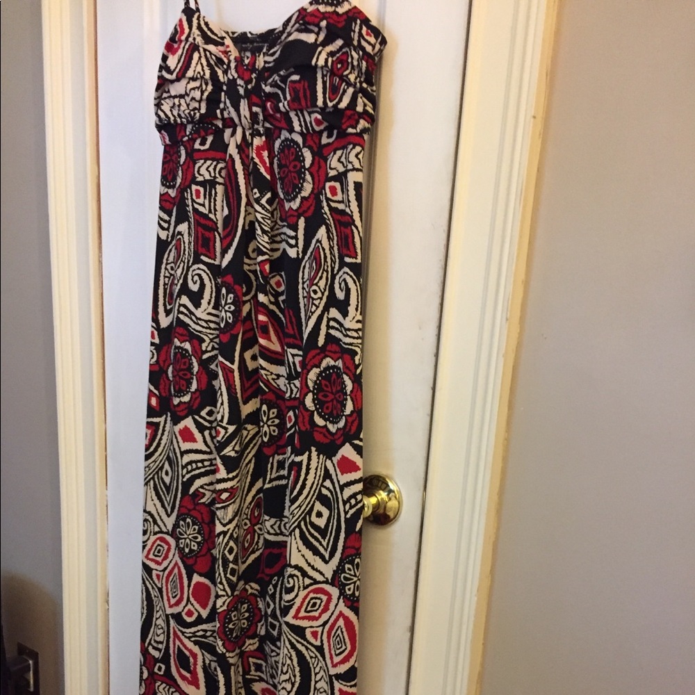 Long strapped maxi dress